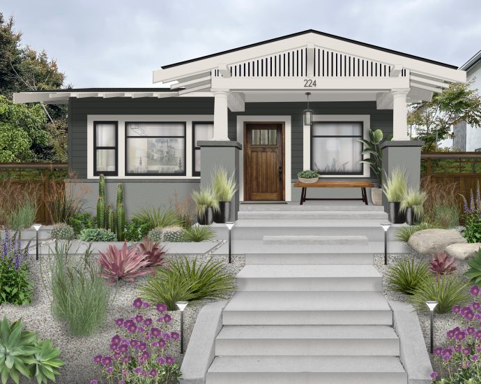 Beautiful updated craftsman with dusk to dawn light